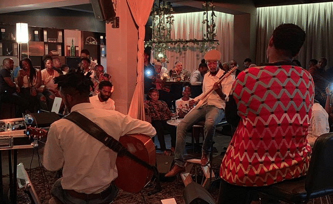 Jazz club Untitled Basement at the Artivist building in Johannesburg is a favorite of NJL guest Ghairunisa Galeta.